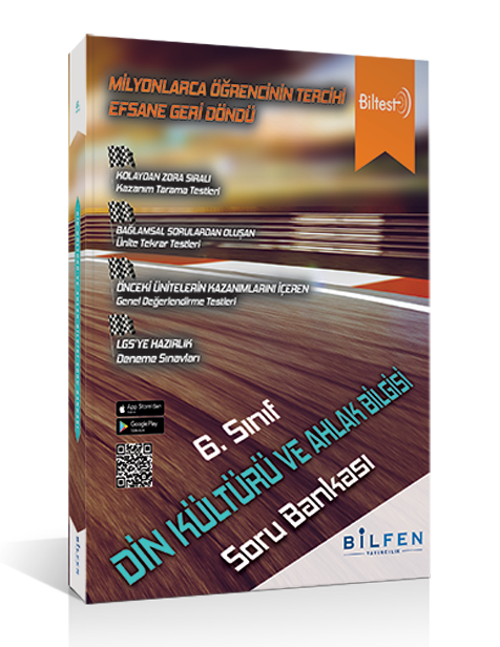 6. Sınıf Biltest Din Kültürü ve Ahlak Bilgisi Soru Bankası