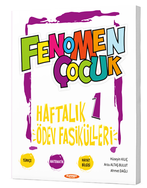 Fenomen Çocuk 1. Sınıf Haftalık Ödev Fasikülleri