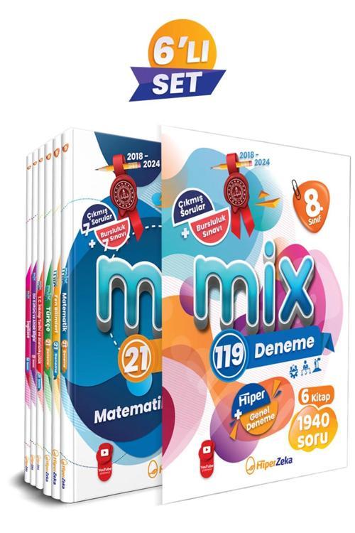 8. Sınıf Mix 119 Deneme Tüm Dersler Set