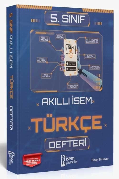 Akıllı İsem 5. Sınıf Türkçe Defteri