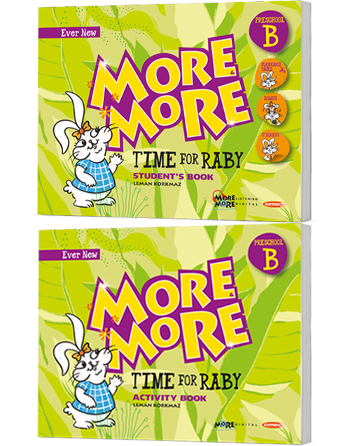 More & More Time for Raby (B) Student's Book & Activity Book