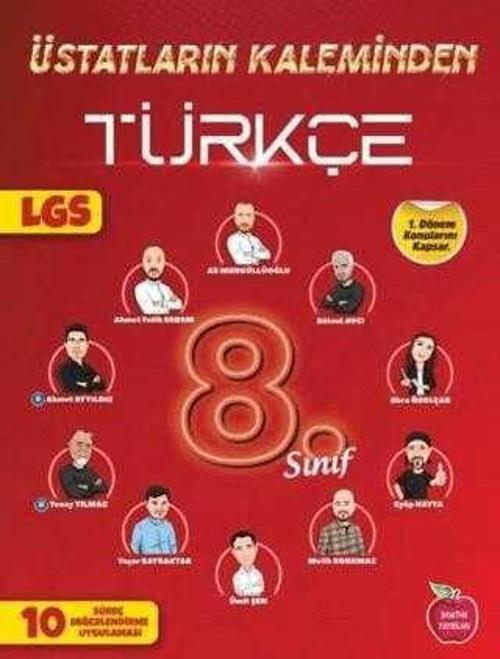 8. Sınıf Türkçe 1.Dönem 10 Süreç Değerlendirme Denemesi Üstatların Kaleminden