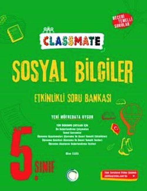 5. Sınıf Classmate Sosyal Bilgiler Etkinlikli Soru Bankası