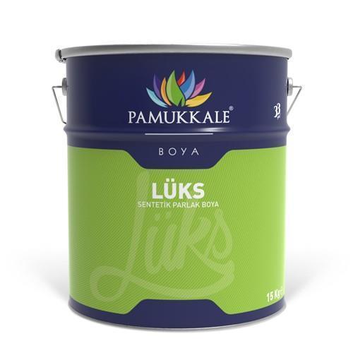 Pamukkale Lüks Parlak Sentetik Yağlı Boya 5 Lt Beyaz