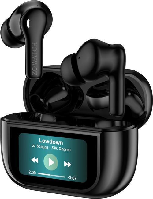 E0325 ANC/ENC Aktif Gürültü Engelleme 4 Mikr. Bluetooth 5.3 Tws Kulaklık, 470 Mah LCD Dokunmatik Ekran (ZCVATCHTürkiye Garantili)