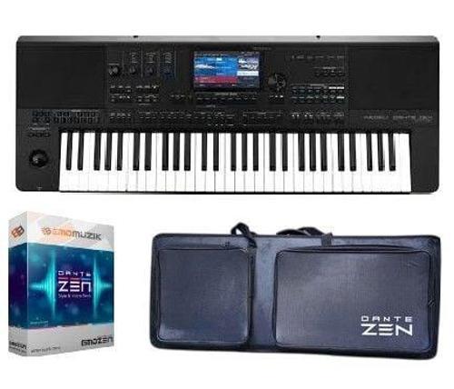 Dante Zen Bluetooth Klavye Seti (Çanta + EMO Aksesuar Seti)