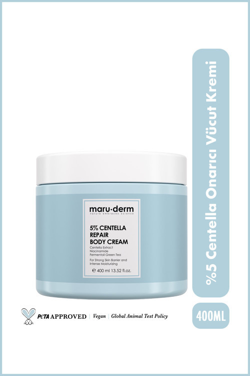 Maruderm Vücut Nemlendirici Centella Repair Onarıcı 400 ml Krem