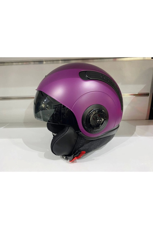 Kask Nexx Sx.10 Mat Mor Çenesiz Güneş Gözlüklü
