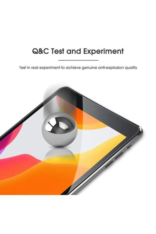 Ipad 7. Ve 8. Nesil 10.2 Inç Nano Kırılmaz Ekran Koruyucu Şeffaf Kırılmaz Cam Koruyucu Tam Uyumlu