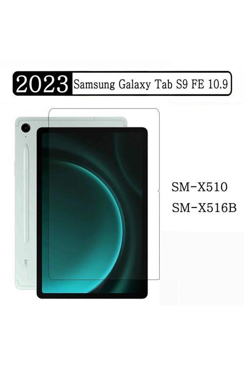Samsung Galaxy Tab S9 Fe 10.9 Inç Nano Kırılmaz Ekran Koruyucu Şeffaf Cam Tam Uyumlu Sm-x510
