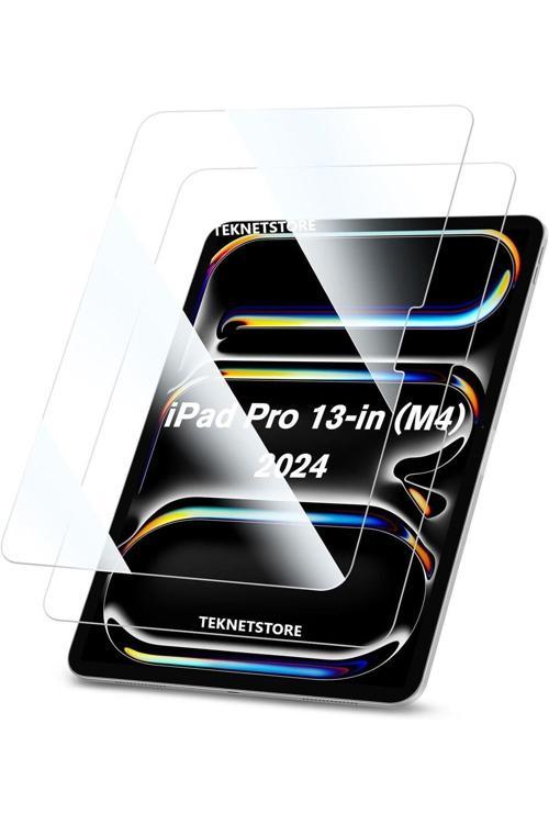 IPad Pro 13 Inç M4 Çip 2024 Uyumlu Nano Kırılmaz Esnek Ekran Koruyucu Şeffaf Tam Uyumlu