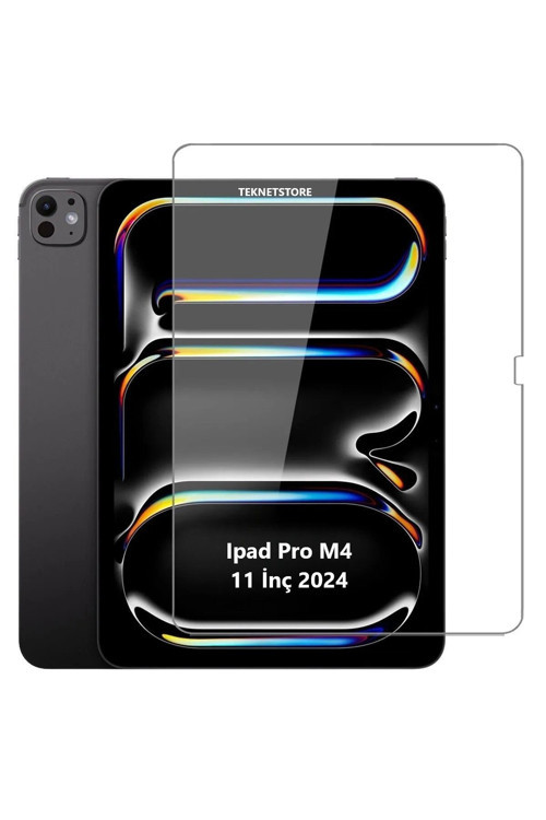 IPad Pro 11 Inç M4 Çip 2024 Uyumlu Nano Kırılmaz Esnek Ekran Koruyucu Tam Uyumlu A2836 A2837 A3006