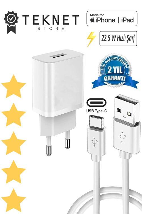 Type-c 22W Hızlı Şarj Aleti Xiaomi Huawei Samsung Reeder Oppo Lenova Uyumlu 3.4 Amper Turbo