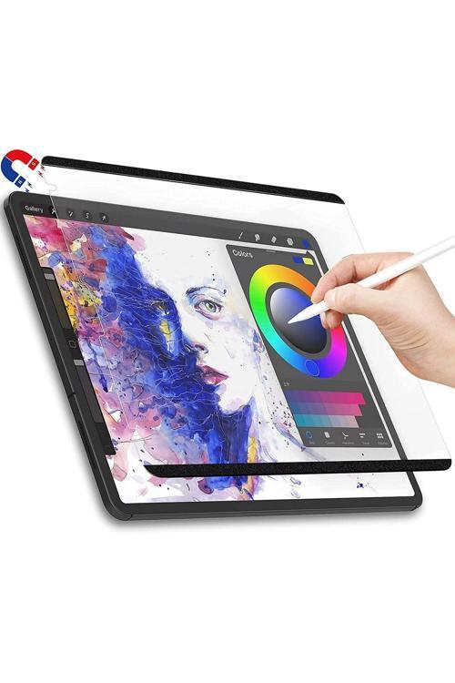 Samsung Galaxy Tab S9 Fe 10.9 Inç Magnetic Ekran Koruyucu (Mıknatıslı) Kağıt Hissiyatlı Sm-x510