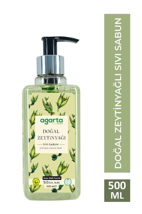 Doğal 500 Ml Zeytinyağlı Sıvı Sabun