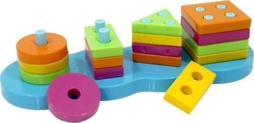 Erdem Oyuncak Geometrik Şekiller Bulmaca XL AE-1420