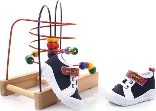3816 İlk Adım Ortopedik Erkek Bebek Yazlık Keten Ayakkabı