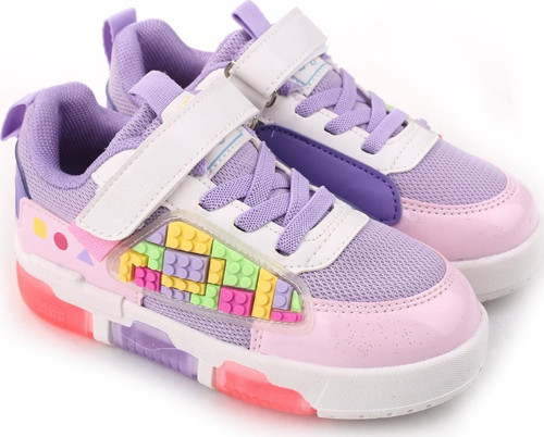 Legos (Unisex) Kız-Erkek Çocuk Işıklı Spor Ayakkabı