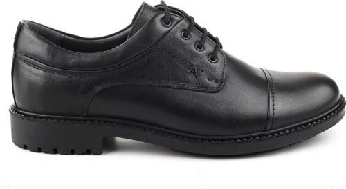 4425 Büyük Numara Hakiki Deri Bağcıklı Erkek Ayakkabı