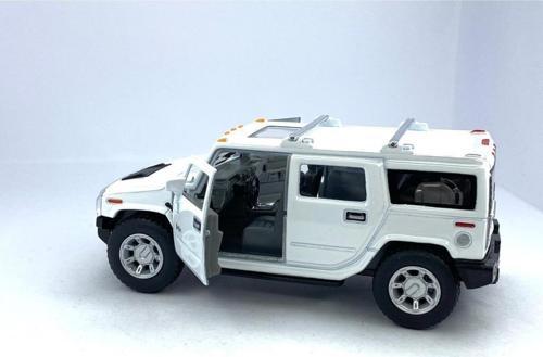 Kinsmart 2008 Hummer H2 Suv - Çek Bırak Lisanslı Model Oyuncak Araba 1:40 KT5337D