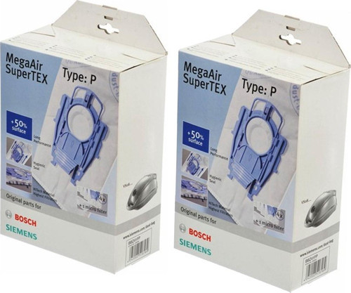 Siemens Vs 08G 2511 Süpürge Toz Torbası 8 Adet (2 Kutu)