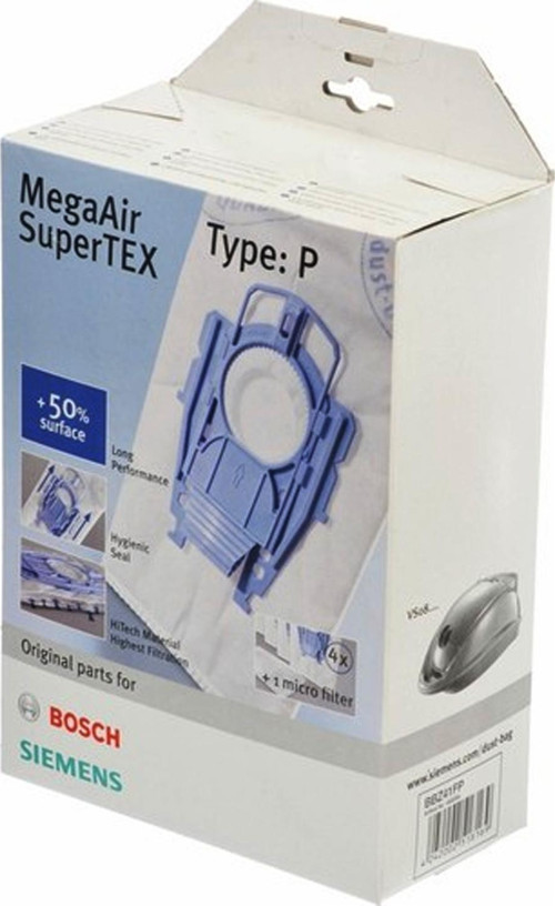 Siemens Vs 08Gp 1266 Süpürge Toz Torbası 4 Adet