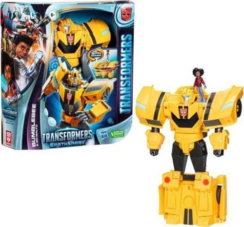 Hasbro Earthspark Spinchanger Bumblebee F7662,Robottan Arabaya Dönüşen Figür Oyuncak