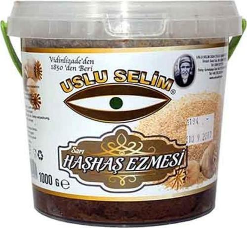 Sarı Haşhaş Ezmesi 1 Kg. Uşak Yöresi