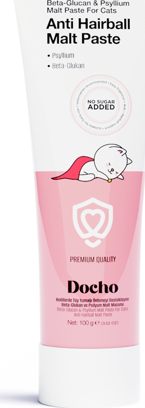 Tüy Yumağı Önleyici Beta-Glukan ve Psilyum İçerikli Malt Kedi Macunu 100 GR
