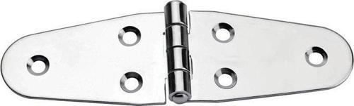 Menteşe, Sağa, Inox 316, L101,6mm, W30mm, Kalın. 2mm