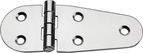 Menteşe, Sağa, Inox 316, L108mm, W40mm, Kalın. 2mm