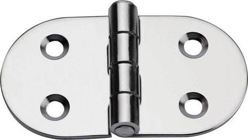 Menteşe, Sağa, Inox 316, L47mm, W30mm, Kalın. 1,5mm