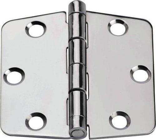 Menteşe, Sağa, Inox 316, L74mm, W74mm, Kalın. 2mm