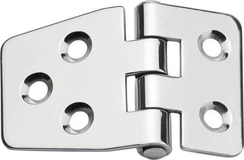 Menteşe, Ters,  Inox 316, L59,5mm, W40mm, Kalın. 2mm