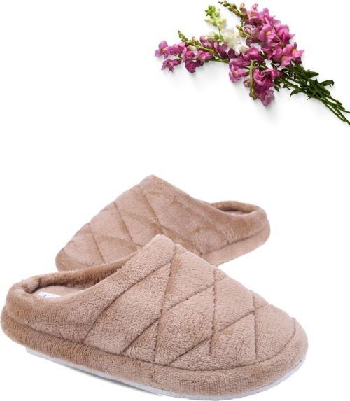 2476 Kadın Pofuduk Tüylü Ev-Halı Terliği