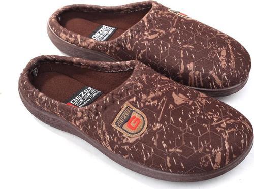 15902 Erkek Günlük Kahverengi Kışlık Halı Misafir Terliği