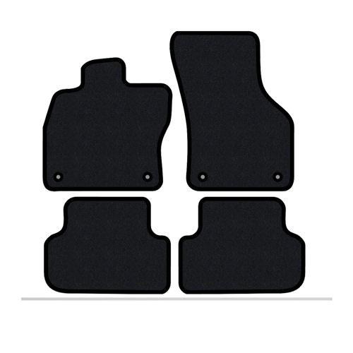 Peugeot 206 CC 2001-2009 Lüks Halı Paspas Seti Siyah