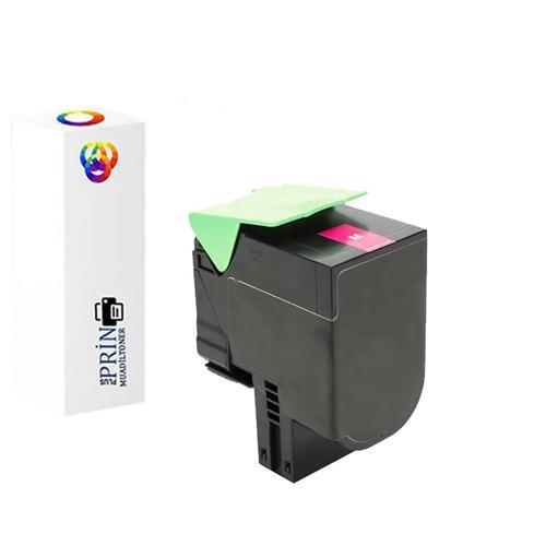 Lexmark 80C8SM0 / Lexmark CX310dn Uyumlu Kırmızı Muadil Toner 2000 Syf