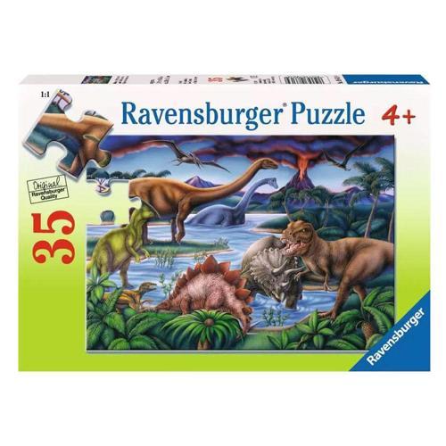 35 Parça Puzzle Dinozorlar 86139