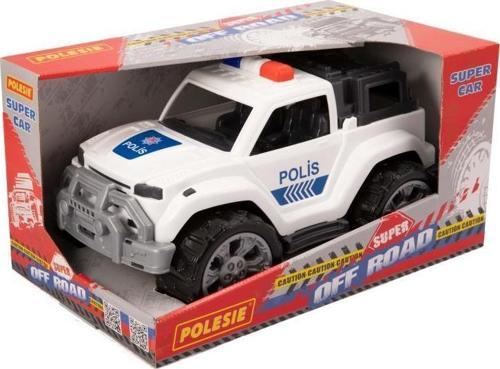 Lejyon Beyaz Polis Jeep Araba Kutuda Oyuncak