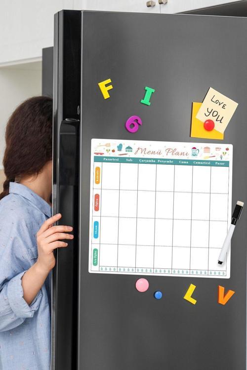 Ingilizce Menü Magnet Planlayıcı