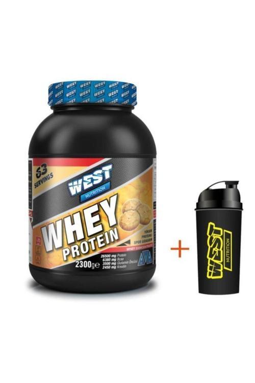 Whey Protein Tozu 2300 Gr 64 Servis Kurabiye Aromalı Ve Shaker