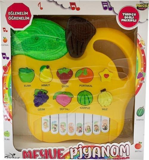 Türkçe Sesli Meyveleri Tanıyalım Meyve Oyuncak Piyanom