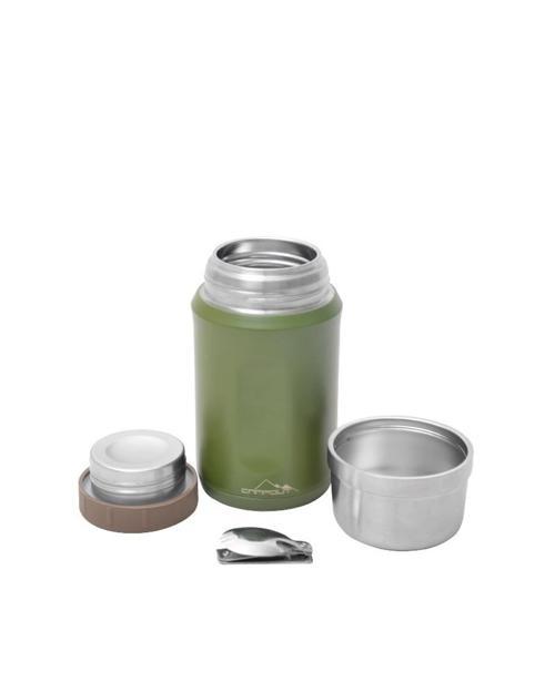Çift Katmanlı Yemek Termosu 600 ML YEŞİL