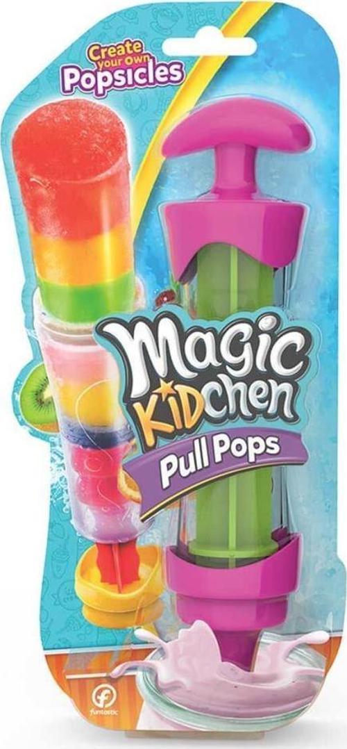 Cre-eat Pull Pops Kendi Dondurmanı Yarat -Kalıp Eğitici Oyun Seti