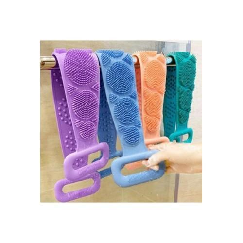 Duş Keyfi için Çift Taraflı Silikon Banyo Kesesi