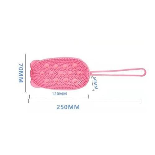 Duş Keyfi için Süngerli Silikon Banyo Kesesi