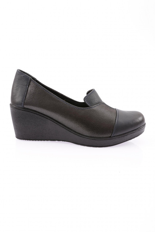 Kadın Comfort Ayakkabı Lacivert Simli 71163217