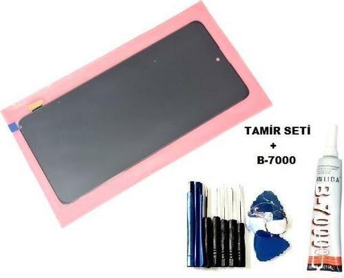 Samsung Galaxy M31S Lcd Ekran Dokunmatik (B-7000+Tamir Seti)