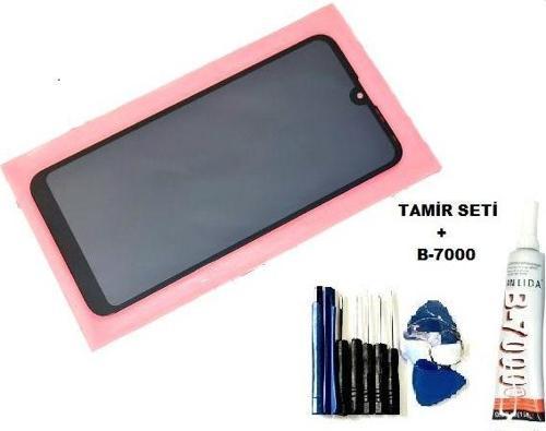 Huawei Y7 2019 Lcd Ekran Dokunmatik Siyah (B-7000+Tamir Seti)